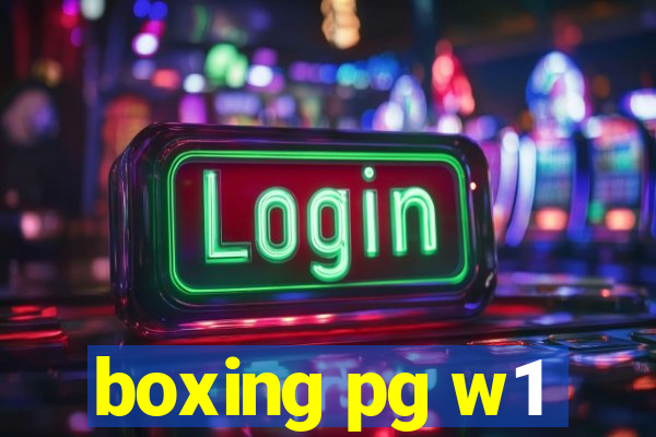 boxing pg w1